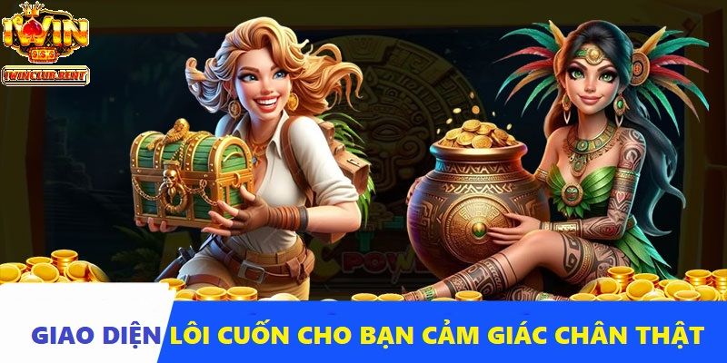 Giao diện lôi cuốn đưa bạn vào thế giới thần thoại