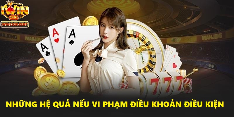 Tài khoản của bạn có thể bị khóa vĩnh viễn nếu vi phạm lỗi nghiêm trọng